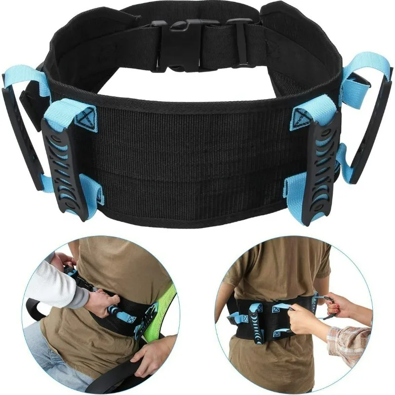 

Elderly Waist Traction Assist Belt with Handle Non Slip Support Adjustable and Breathable for Patient Care Walking Belt