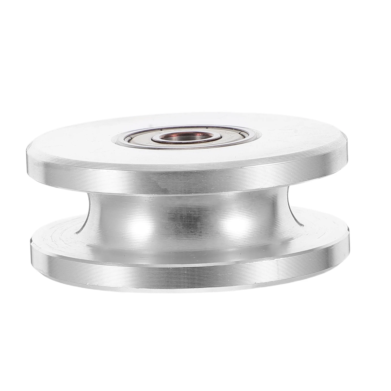 

Fitness Pulley Set Equipment Accessories Mute Bearing Wheel for Gym Supports Pulleys Silver