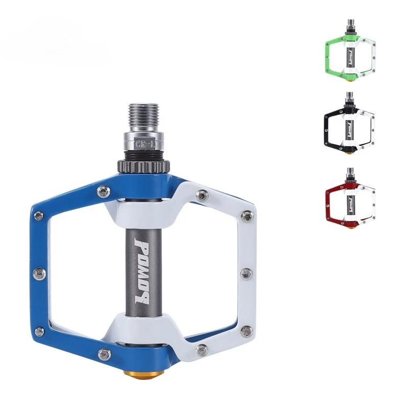 

Mountain Bike Aluminium Alloy Anti-Slip Pedals Road Bike Bearing Pedals Ultra-Lightweight Cycling Accessories Bearing