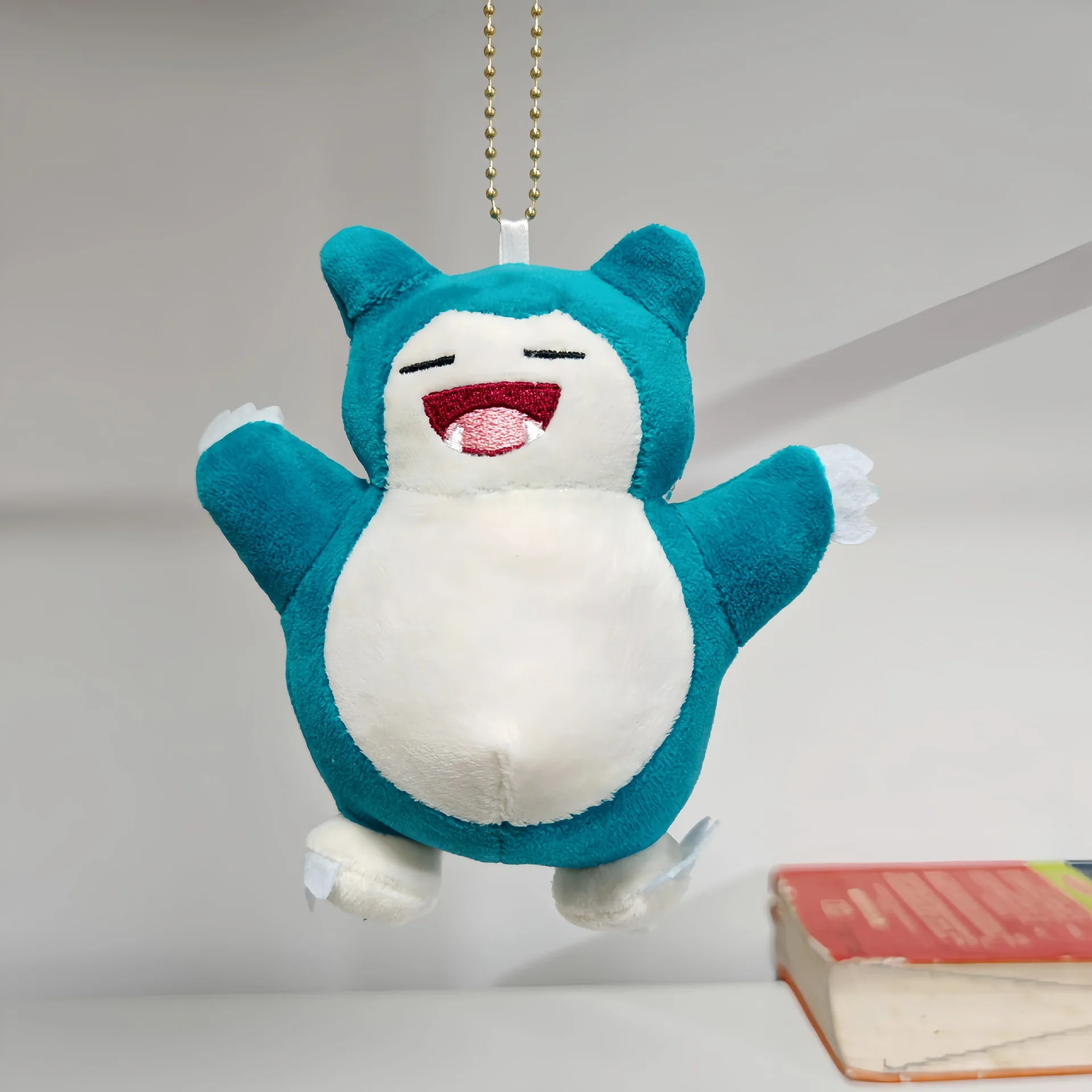 

10PCs/set Pokemon Pikachus snorlaxs Plush 13cm Doll Pendant Stuffed Pendant Plush Keychain Keyring