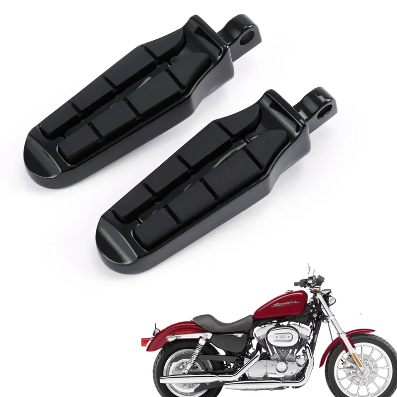 For Harley 883 1200 XL Sportster iron 2004-2013 Motorcycle Parts 10mm Male Mount Peg Foot Pegs Rest Motorcycle Parts Acsessories