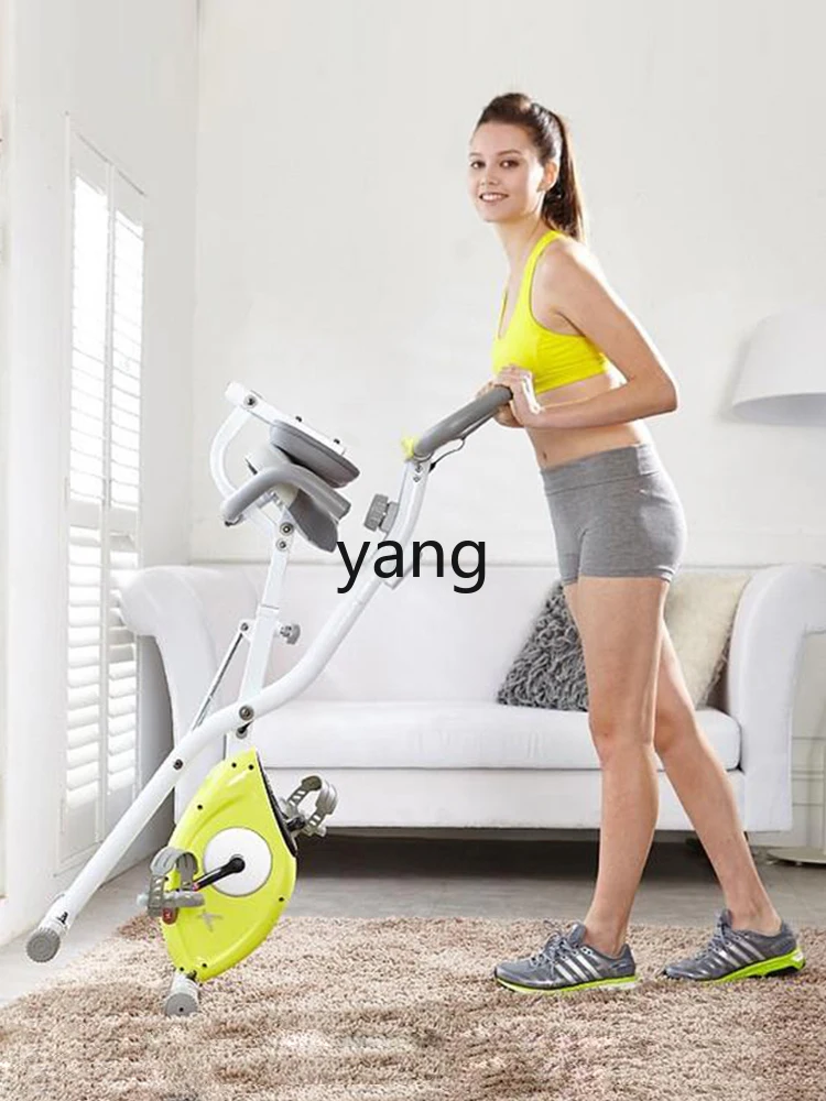 Yjq Folding Spinning Magnetic Control Fitness Indoor Pedal Bicycle Household Small Sports Equipment