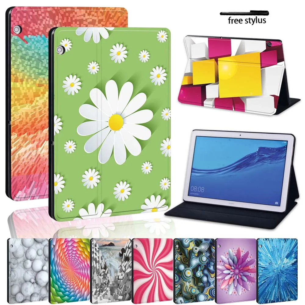 

Cover for Huawei MediaPad M5 Lite 8"/M5 10.8"/M5 Lite 10.1"/T3 8.0"/T3 10 9.6"/T5 10 10.1 Tablet Durable Funda Protective Case