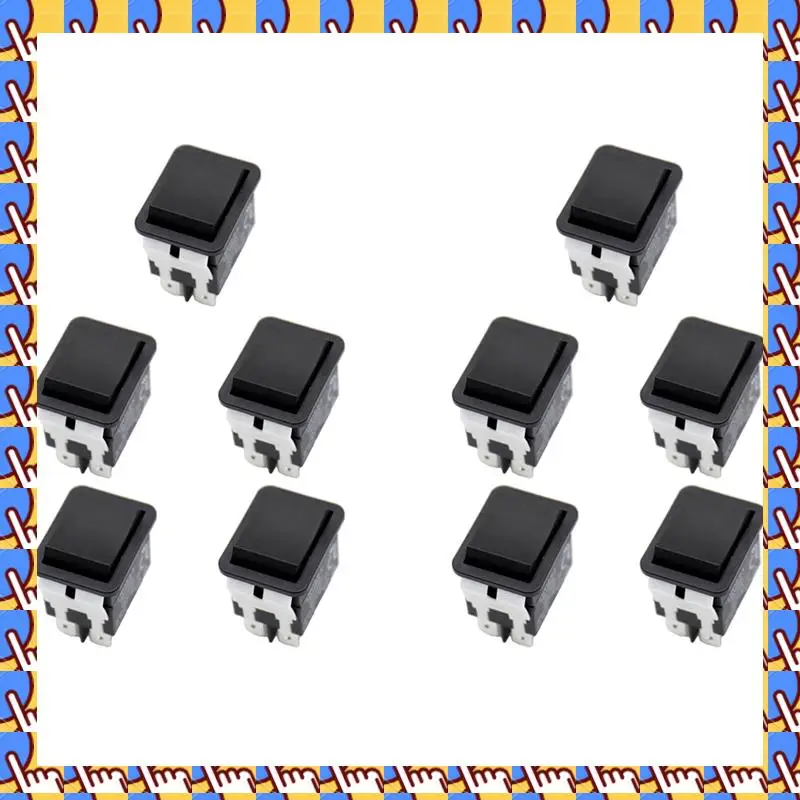 

A79I 10X кулисный переключатель, HY12-9-3 6-контактный промышленный электрический кулисный переключатель 125 В/250 В кнопка