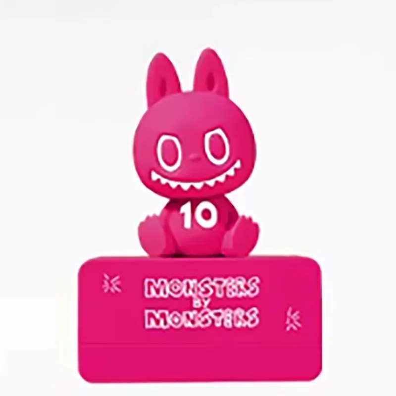 POP MART LABUBU THE MONSTERS 10e verjaardag serie - Koelkastmagneet Mystery Box Originele Blind Box Guess Toy Bag Ornament Figuur