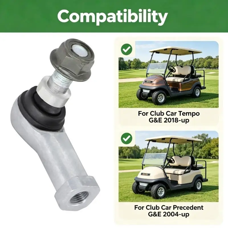 31BC Front Steering Linkage Rod End for Golf Cart Repair and Service Install 102022601
