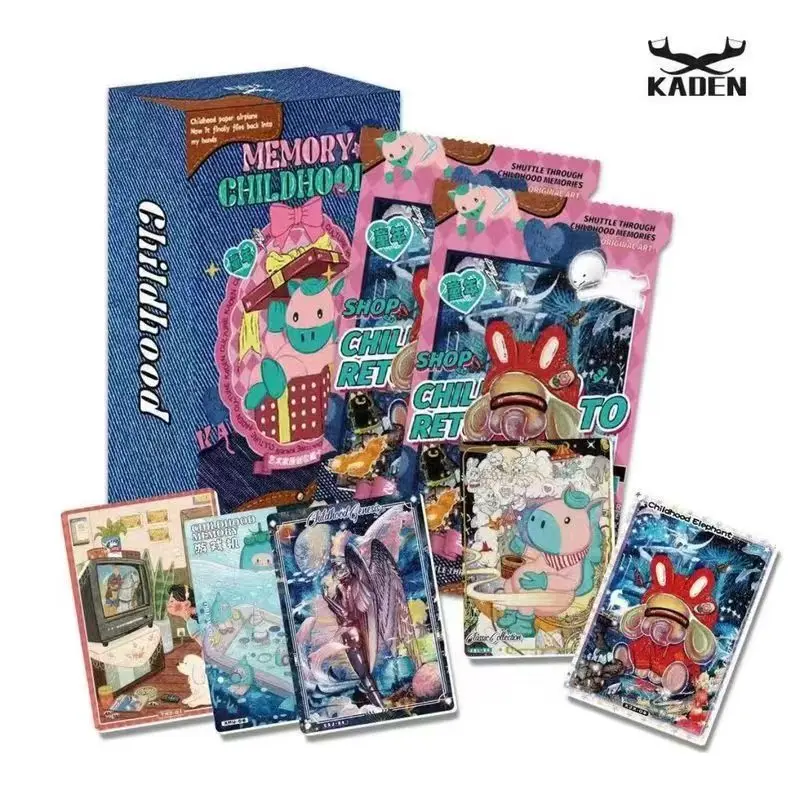 

Carden's new "Childhood" series, officially licensed art cards, packed with a flood of nostalgic childhood memories.