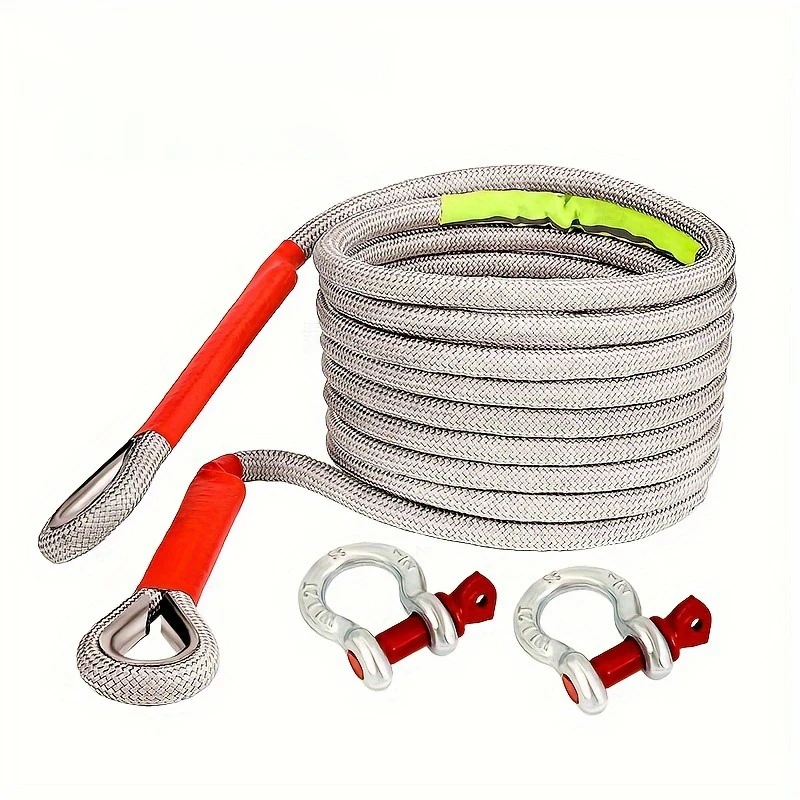 New Car Towing Rope Off-road Vehicle Can Tow 20 Tons of Rescue Rope Upgraded Version Which Is Very Reliable and Wear-resistant