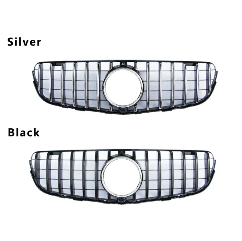 Panamericana Radiator Grille For Mercedes-Benz GLC X253 2015-2019 Upgrade GTR Style Front Grille