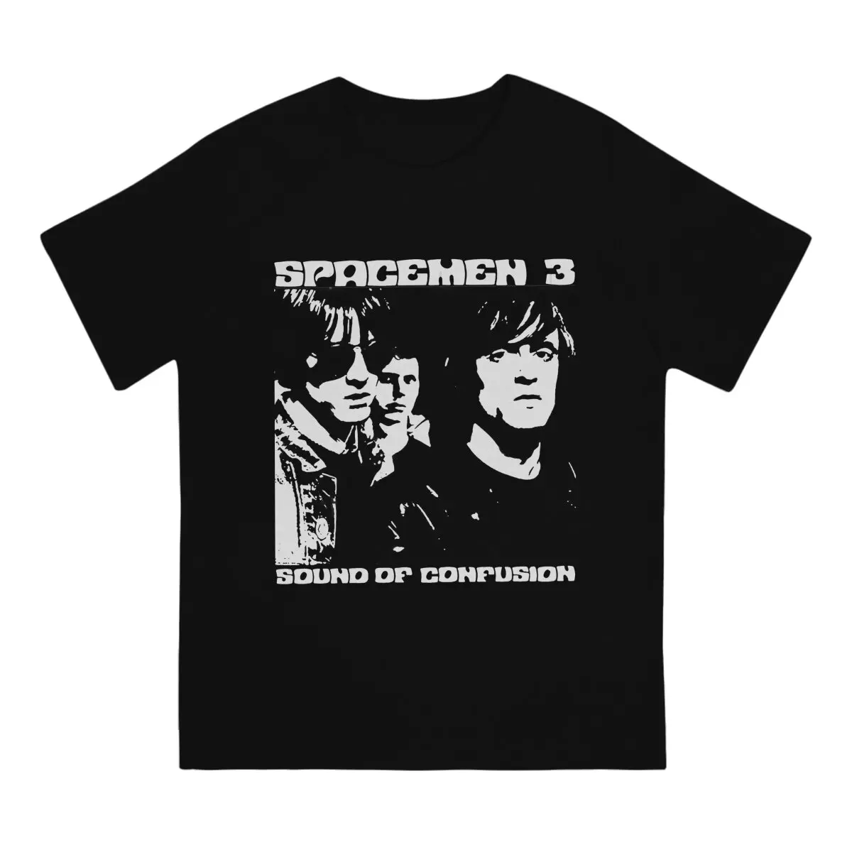 Spacemen 3 Men's TShirt The Sound Of Confusion Fashion T Shirt Graphic Streetwear Hipster