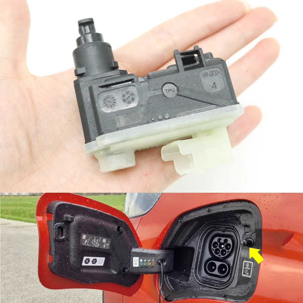 Car Fuel Filler Flap Door Lock Actuator Motor For Fiat Doblo Scudo Ulysse For Opel Grandland X Combo-E Corsa-E Vivaro-E Zafira-E