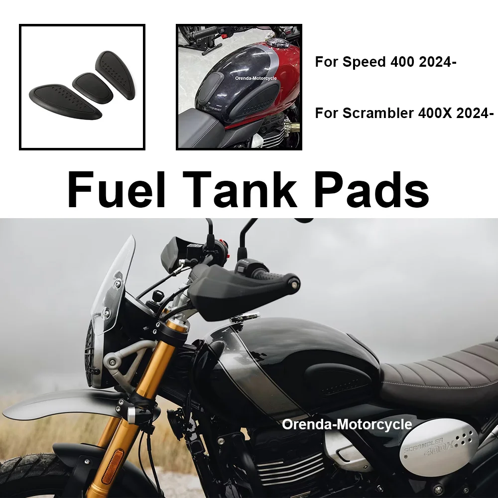 speed400-オートバイゴム燃料タンクパッドアンチスクラッチタンクパッドプロテクターガードアクセサリー-scrambler400x-スピード-400-2024-2025