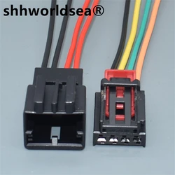 shhworldsea 4 Pin 7N0 972 704 Auto Unsealed Connector 3AA972714 7N0972704 Car Reading Light Taillight Seat Heating Cable Socket
