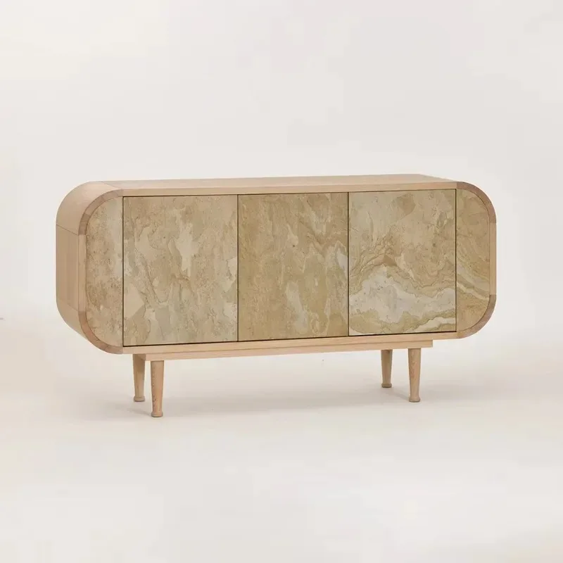 Modern style living room furniture, high quality new design, oak shoe cabinet
