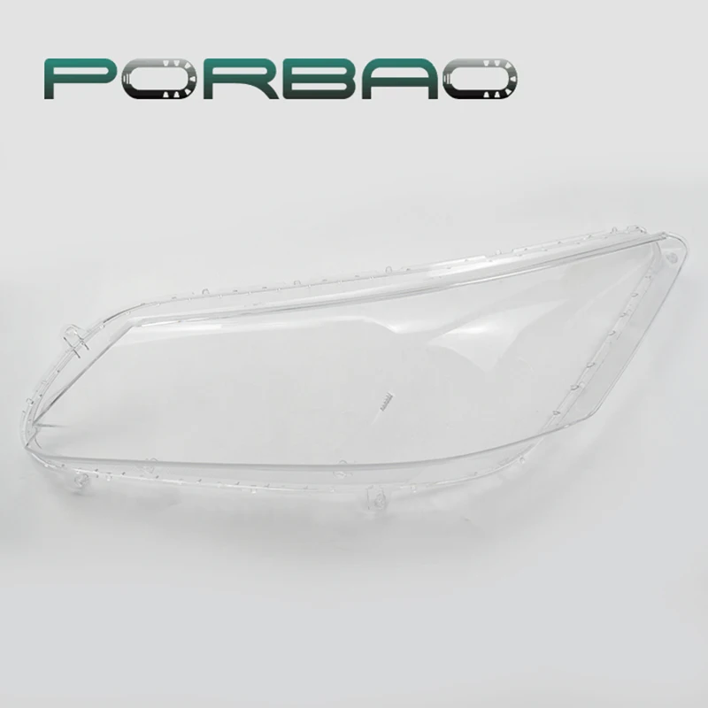 For Honda ACCORD 2013 2014 2015 Headlight Lens Cover Car Light Housing Headlamp Transparent Lampshade Replacement