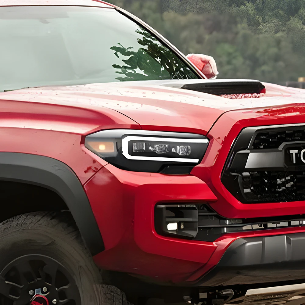 2016-2019 For Toyota Tacoma LED Auto Headlight Projector Assembly Car Front Lamps Three Dynamic Turn Lens Accessories Upgrade