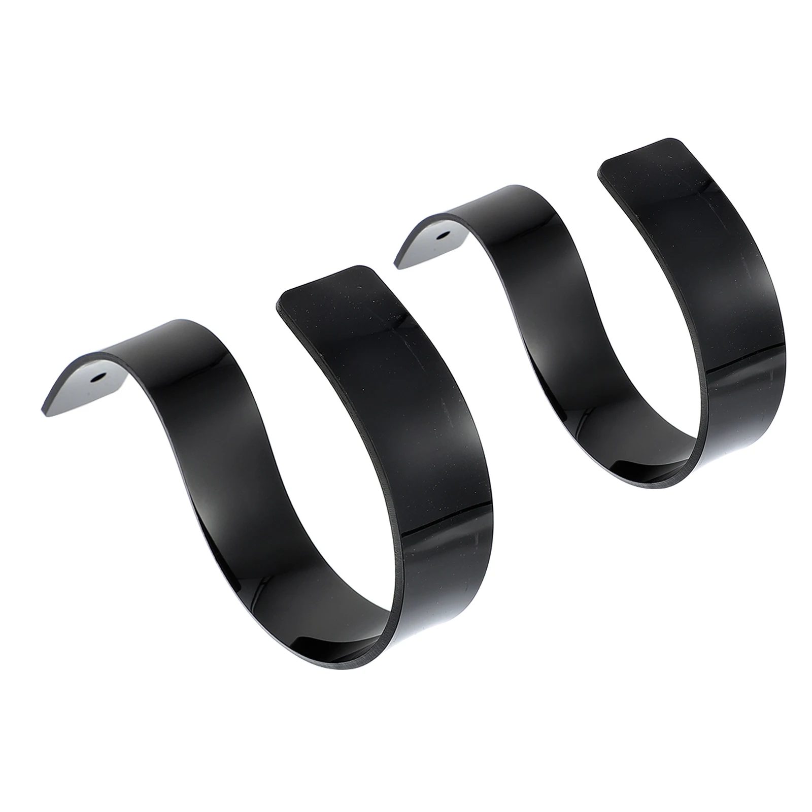 

2Pcs Belt Rack Acrylic Belt Display Rack Holder Scratch-resistant Storage Organizer For Shop Mall Supermarket