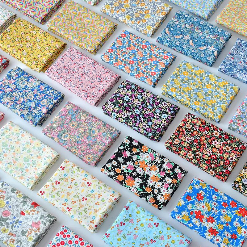 Liberty Fabric Floral Printed Cotton Sewing Accessories Quilting Clothes per Half Meter