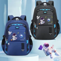 New Children Boys Backpack Large Capacity Kids Primary School Backpacks Spaceman Child Schoolbag for Boys Bag M/L