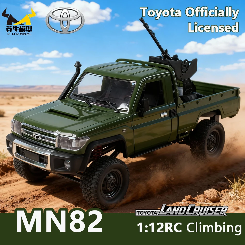 

MN МОДЕЛЬ 1:12 4WD LC79 RC Внедорожный автомобиль Альпинистский пистолет Грузовик Рок-гусеничный вездеход Пикап Модель игрушки для взрослых Подарок