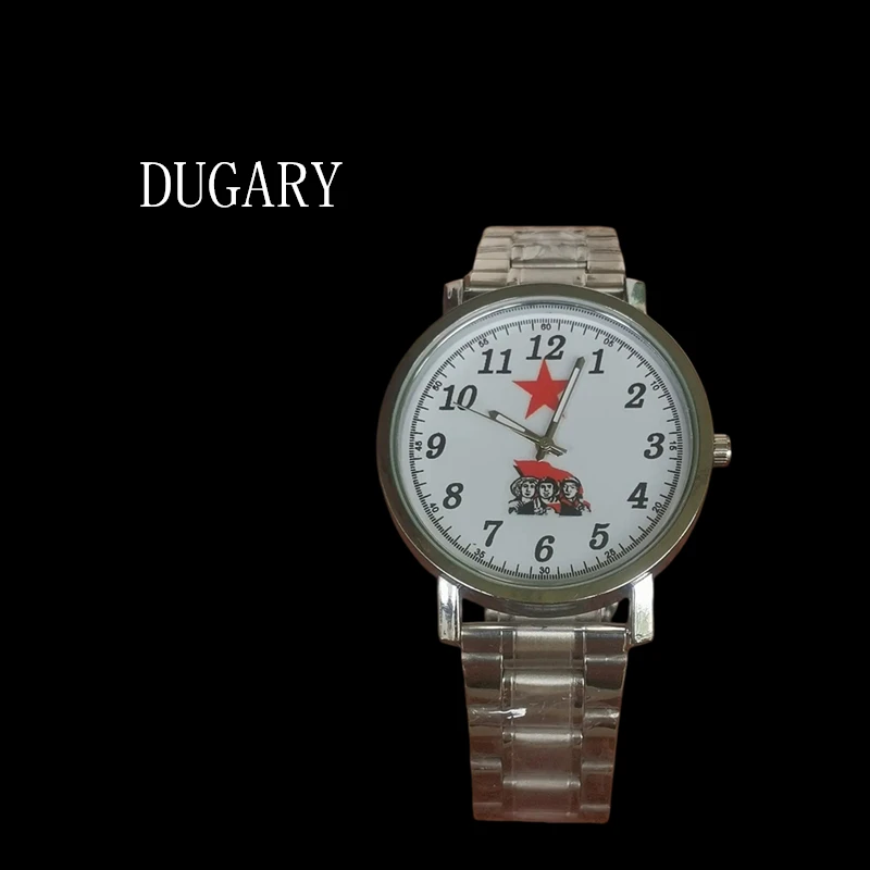 DUGARY – montre à quartz vintage chinoise pour hommes, montre-bracelet de marque, 40mm, pour pilote d'affaires, commémorative, Relogio Masculino, horloge antichoc