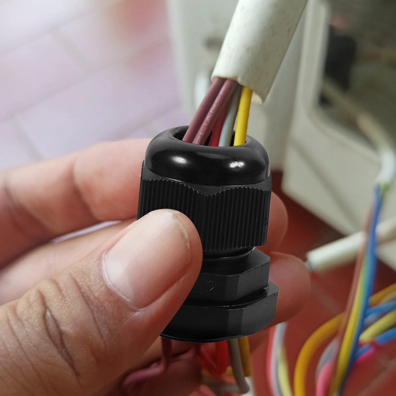 

20pcs Cable Connectors Wire Connector Nylon Cable Glands Waterproof Adjustable Cord Connector For Wire Protector Joints Crimp