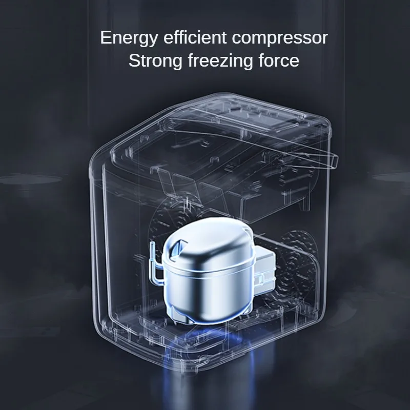 Domowa kostkarka do lodu 112W 12KG Mini komercyjna kostkarka do lodu Maker Macchina na Il Ghiaccio Kostkarka Do Lodu Fisk 8) Bravo Consult음 dedi빙기
