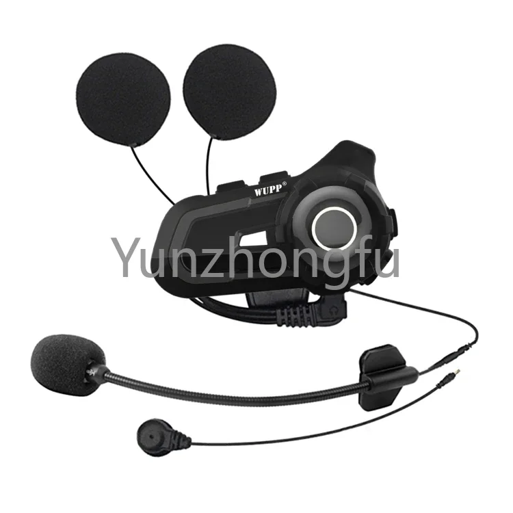 Motorcycle Helmet Full Duplex Intercom Headset Earphone For Bicycle Motorcycle Riding