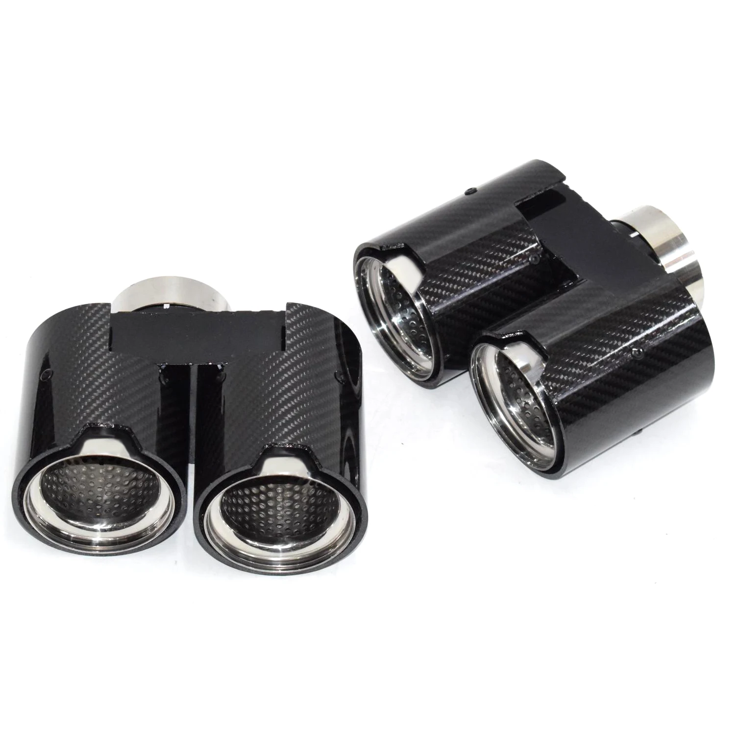 For DEX Exhaust Tips for 2020+ 3/4 Series G20 G21 G22 G23 G26 320i 325i 330i 330e 420i 425i 430i Exhaust Pipes Muffler Nozzle