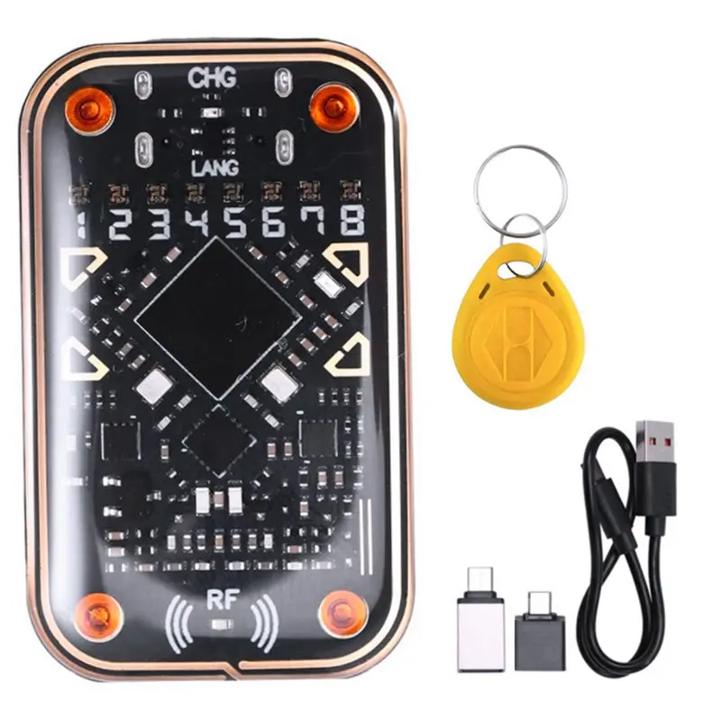 

[НОВИНКА A09R!】 Chameleon Ultra V2.0 RFID-считыватель смарт-чипов Эмулятор смарт-карт + брелок 5200 125 кГц 13,56 МГц Декодирование карт NFC Дублик