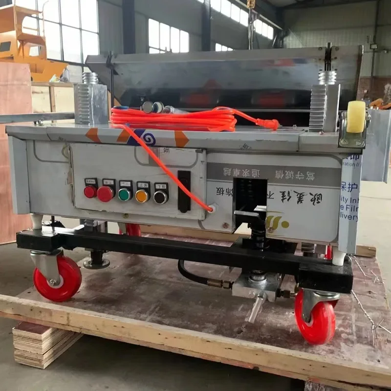 Automatic wall plastering machine Wall construction electric powder wall machine Building indoor and outdoor