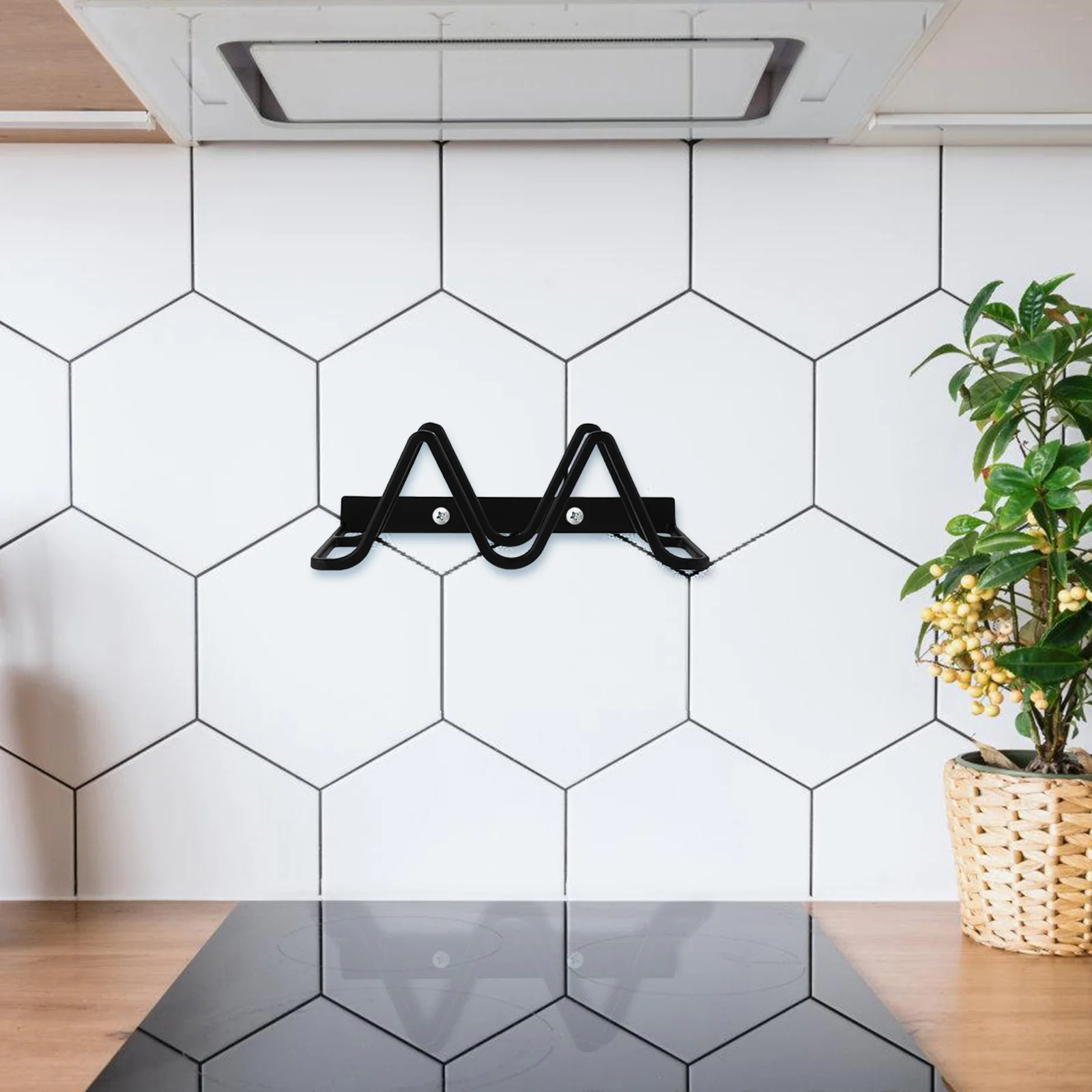 

RV Kitchen Organizer Metal Lid Storage Rack Pot Holder Shelf Durable Cookware Household Solution Plastic Lids Rest Stand