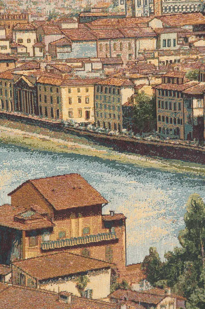 Alessia Cara View of Florence Tapestry Wall Hanging 36 x 54 in