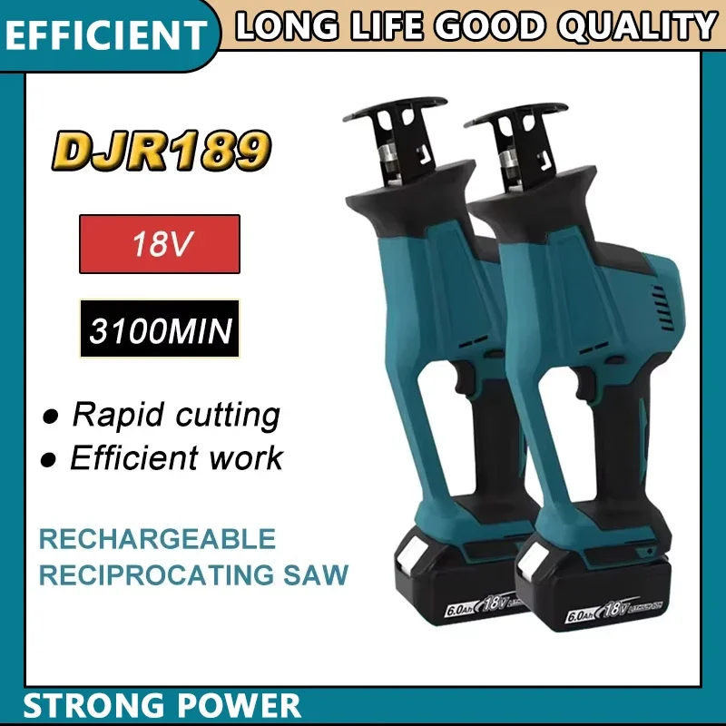 

Fit Makita Brushless Rechargeable Wood Metal Cutting Saw DJR189 Portable Saw Power Tool 18V Cordless Electric Reciprocating Saw