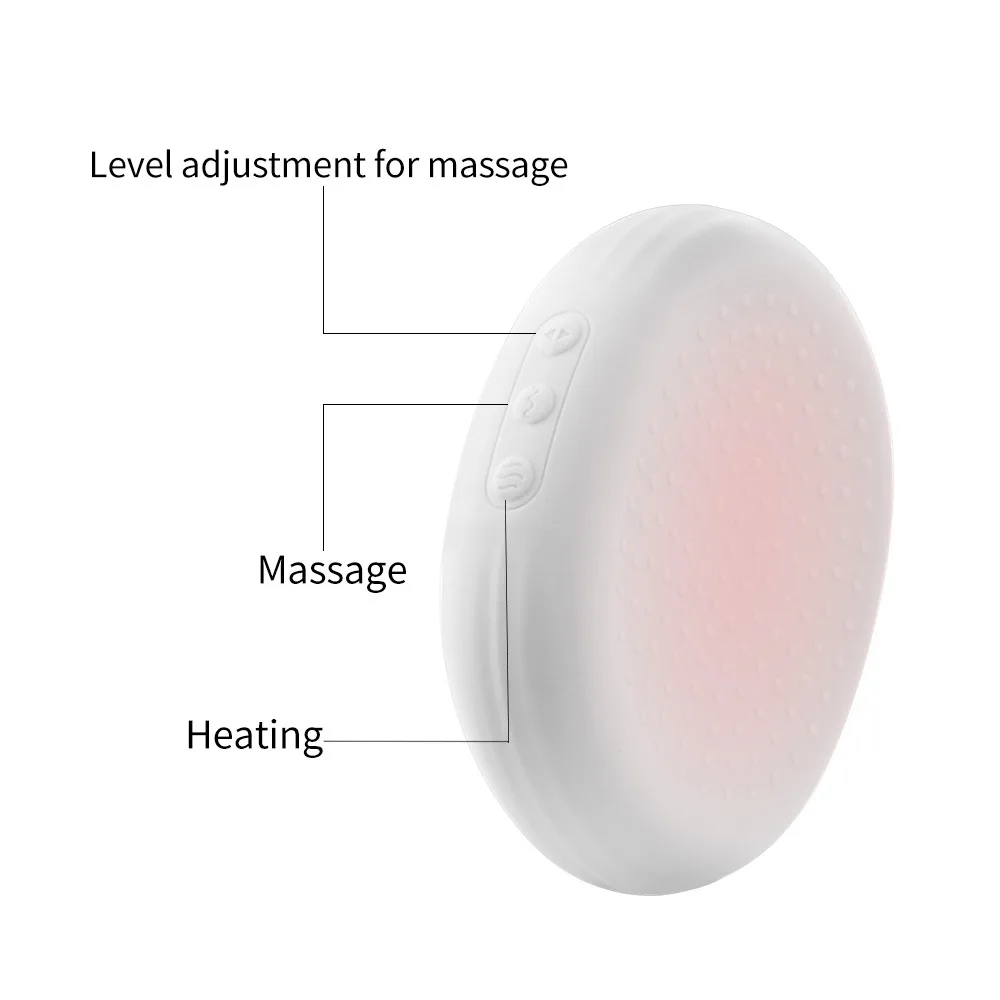 Warming Lactation Massager Breastfeeding Postpartum Essentials Heat & Vibration Support for Improved Milk Flow Mastitis