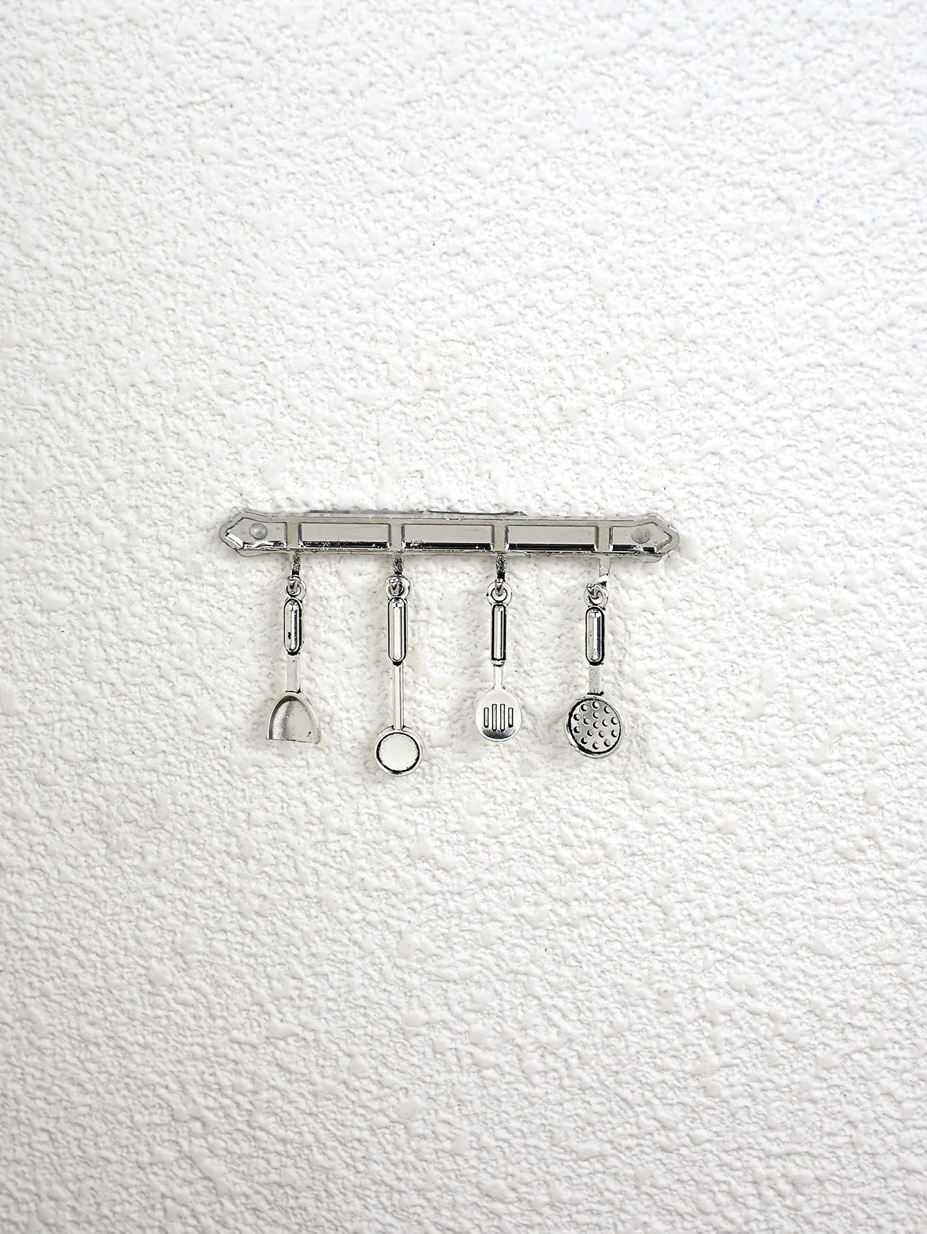 5Pcs Miniature Kitchen Utensil Hook Ornaments, Christmas Gifts, Easter Gifts, New Year Gifts, 1/6, 1/12 Dollhouse Dollhouse Accessories, Dollhouse Decoration, Model House Accessories, Photography Props, Micro-Landscape Ornaments, Miniatures Decoration, Small Gifts, Giveaways, Home Decor