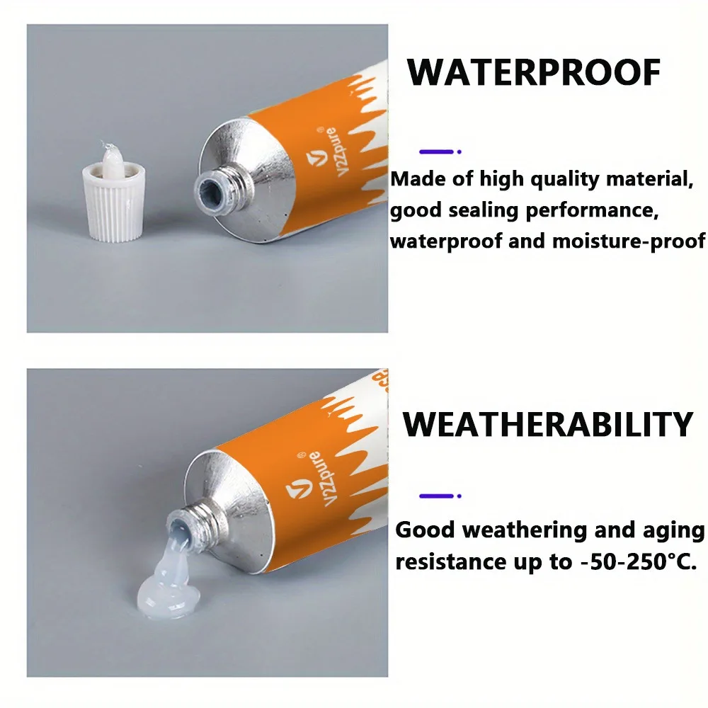 Transparent Sealant Glue Quick Drying Ultra-Strong Fix Sealer Nail-free Adhesive Glass Tile Metal Ceramic Universal Bonding