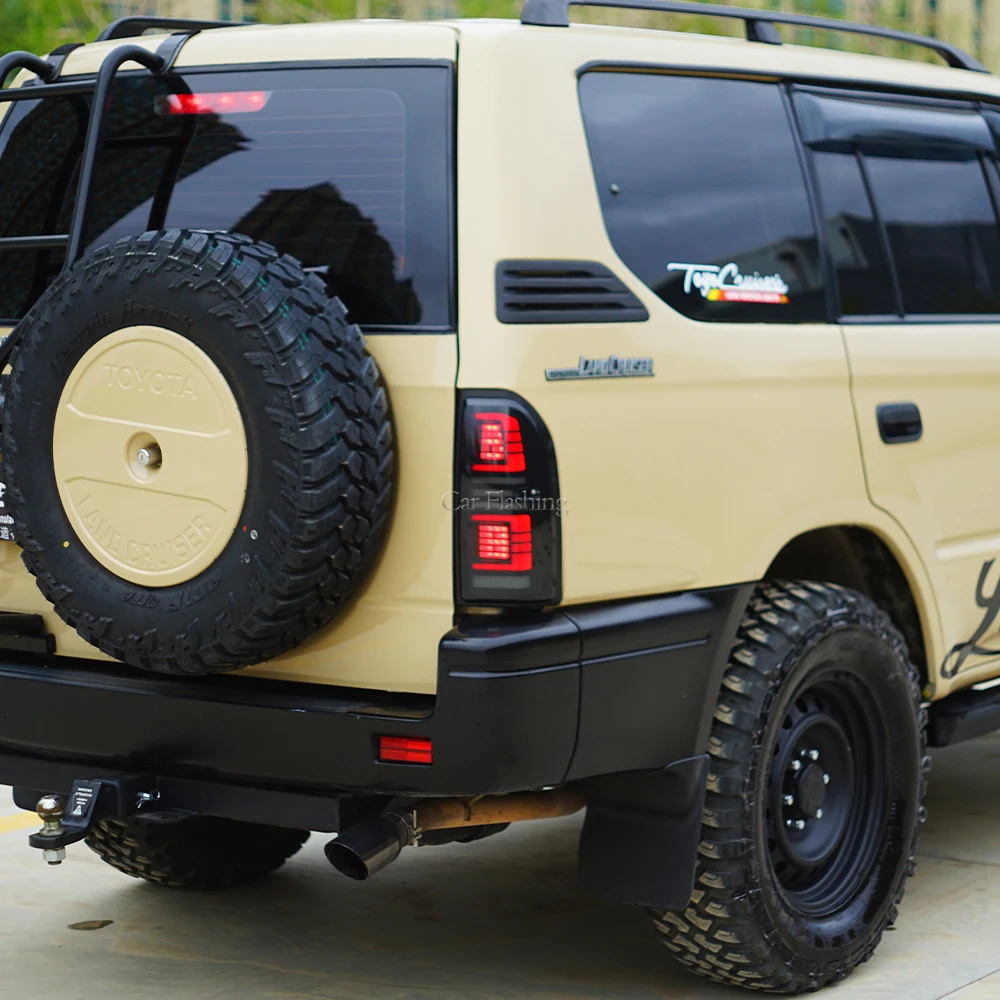 Car LED Rear Tail Light for Prado Land Cruiser 90 95 1997 1998 1999 2000 2001 2002 Taillamp Brake Stop Lamp LC90 LC95