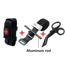 Second Generation Upgrade Repeated Use Strengthen Tactical First Aid New Metal Aluminum Rod Tourniquet Survival Hemostasis