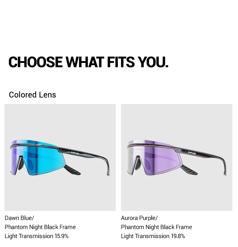 KAPVOE Neue Laufbrille Fahrrad-Sonnenbrille MTB Rennrad-Ausrüstung Herren Outdoor-Sportbrille UV400 Camping-Brille – Detail 24