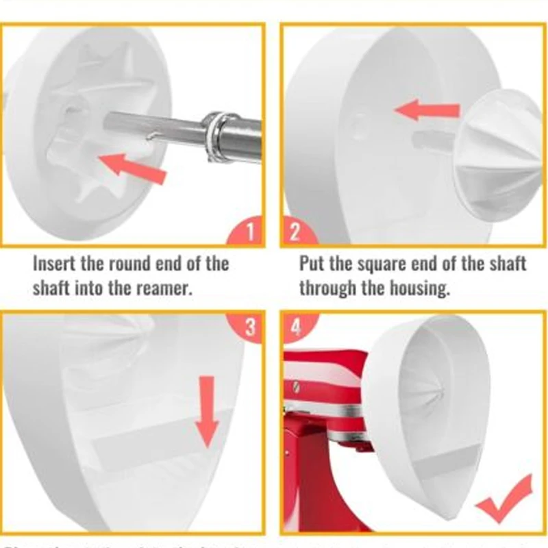 Winholder-오렌지 압착기, 키친 에이드용 주스 부착, 감귤류 주스, 주스기, 스탠드, 믹서 부착 리머, 주방 액세서리