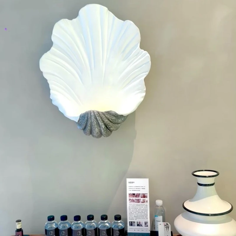 Lâmpada de parede retrô francesa para sala de estar, sofá, decoração de fundo, estilo antigo