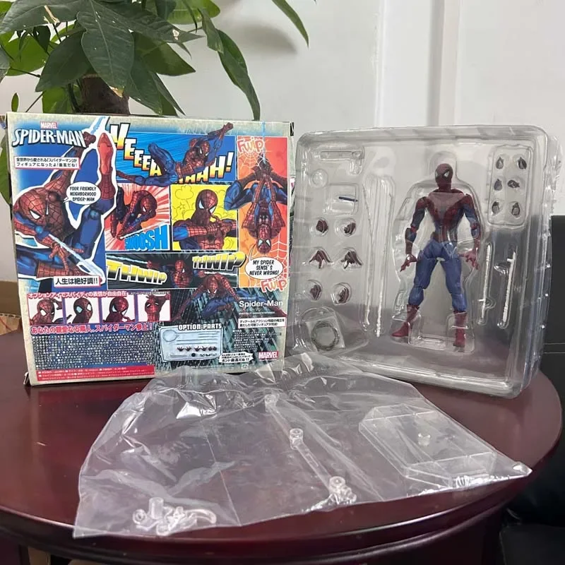 マーベル-スーパーヒーローアクションフィギュア,16cm,おもちゃ,コレクション,素晴らしいスパイダーマン,ピーターパーカー,誕生日プレゼント