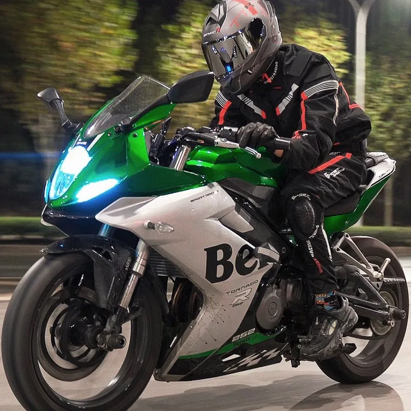 

Motorcycle Riding Suit Four Season Wear-Resistant Universal Split Type Riding Pants Windproof Sports Outdoor Spot Anti Fall Set