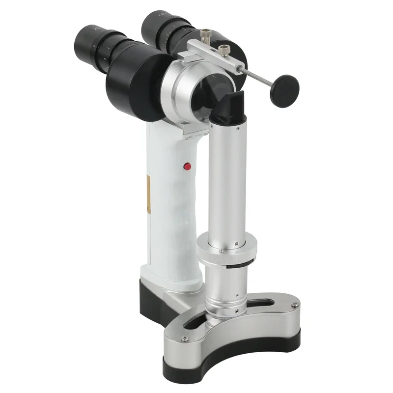 Handheld Slit Lamp Microscope with High-Brightness White LED for Optical Examination Portable LED Slit Lamp for Ophthalmic