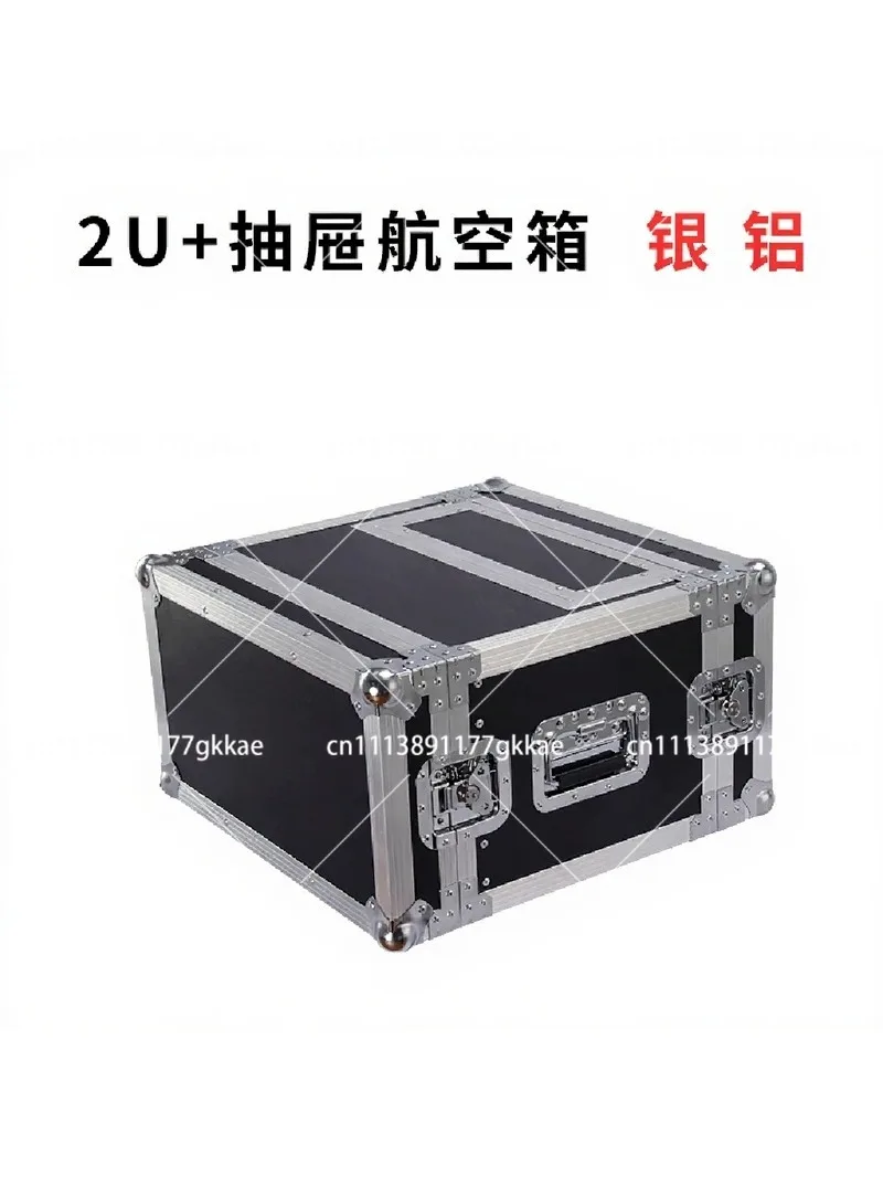 4U Microphone Flight Case Rack 5U Wireless Receiver Mic Box 3U Aluminum Chassis 6U Drawer