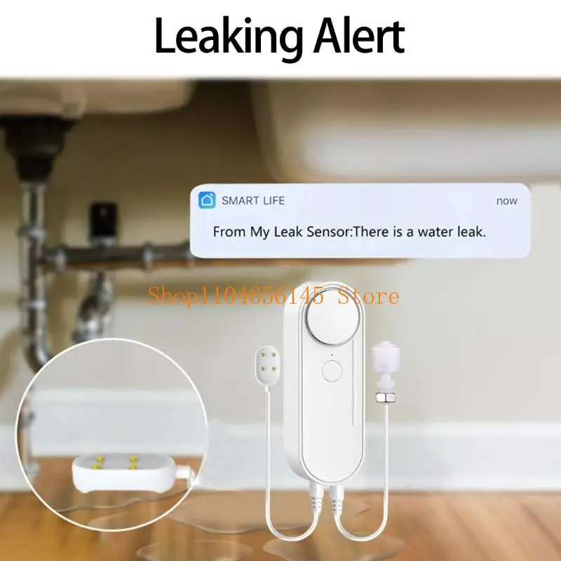 5ASD Advanced Humiture Sensings Technology Automatic Water Fuite Warning System Alertes personnalisables pour le ménage