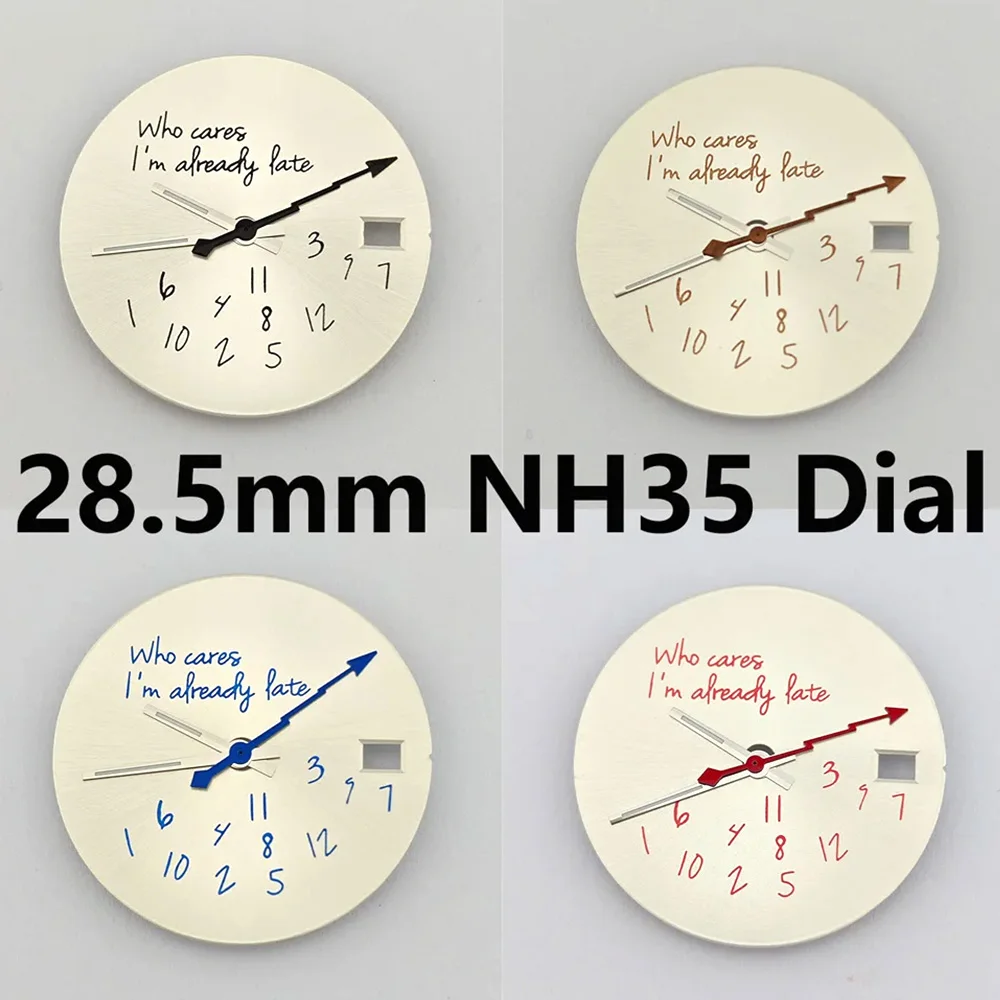 28.5mm Watch Dial NH35 Dial 