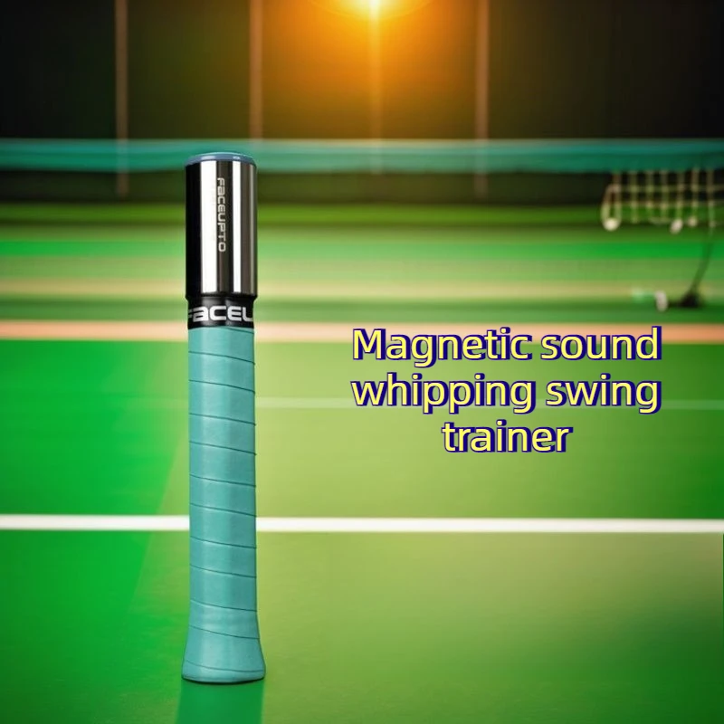 

Тренажер для бадминтона с магнитным управлением, для отработки силы удара, для начинающих, прочное портативное устройство для тренировки свинга, для ракеточных видов спорта