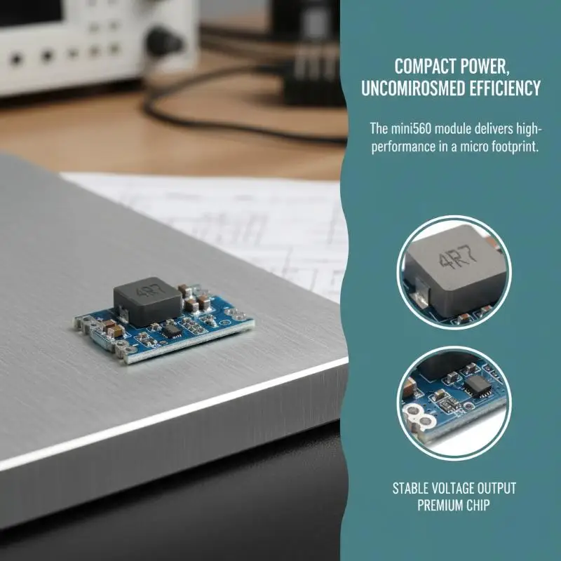 1Pcs Output 3.3V/5V/9V/12V DC-DC MINI560 High Efficiency Step-down Stabilized Voltage Supply Module